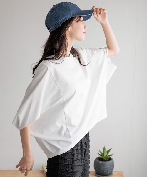 LOWRYS FARM(ローリーズファーム)の「カイテキノウドルマンSS 991855(Tシャツ/カットソー・レディース・ブラウン/ホワイト/ブラック・FREE)」の22枚目の写真