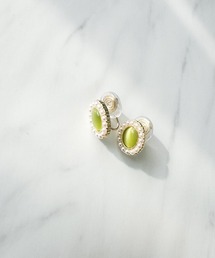 EERA 24AW イヤリング グリーン系 緑（グリーン） イヤリング・ノンホールピアス の人気通販