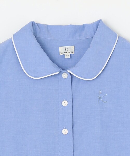 【セール】【150-160㎝】シャンブレー ワンピース（ワンピース）｜組曲（クミキョク）