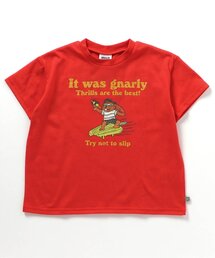 BREEZE | 【接触冷感】もっとスズシー サーフモチーフTシャツ(Tシャツ/カットソー)
