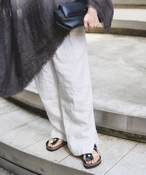 IENA（イエナ）の「BIRKENSTOCK/ビルケンシュトック 別注 Ramses Big buckle ED/IE（サンダル・レディース・ブラック・35/36/37/38/39）」の5枚目の写真