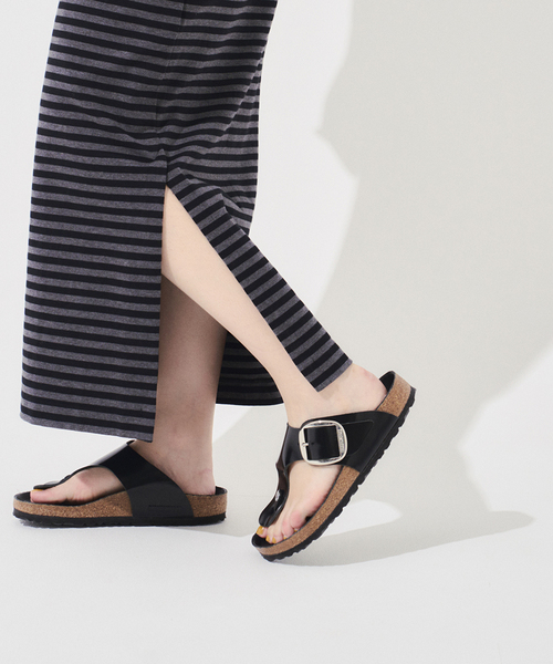 IENA（イエナ）の「BIRKENSTOCK/ビルケンシュトック 別注 Ramses Big buckle ED/IE（サンダル・レディース・ブラック・35/36/37/38/39）」の17枚目の写真