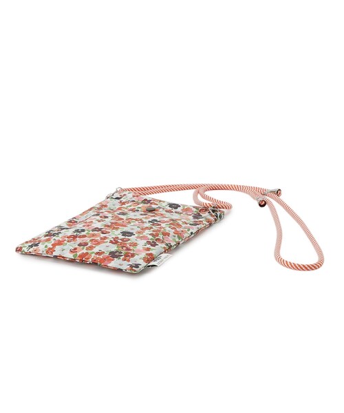 LAURA ASHLEY(ローラアシュレイ)の「【撥水・防水加工】アンクロフト ディッツィー柄 サコッシュ(ショルダーバッグ・レディース・ピンク系5/ネイビー系/オレンジ系その他2・00)」の7枚目の写真