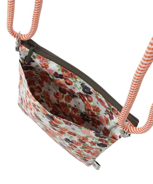 LAURA ASHLEY(ローラアシュレイ)の「【撥水・防水加工】アンクロフト ディッツィー柄 サコッシュ(ショルダーバッグ・レディース・ピンク系5/ネイビー系/オレンジ系その他2・00)」の12枚目の写真