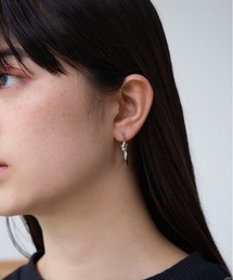 AZUL by moussy | ノットデザインフープピアス(ピアス（両耳用）)