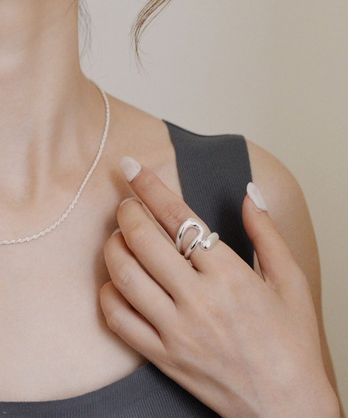 styiro(スタイロ)の「【ぷっくり・トレンド】金アレ対応コーティング パフィメタルリング(リング・レディース・シルバー/ゴールド・FREE)」の16枚目の写真