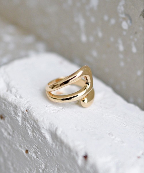 styiro(スタイロ)の「【ぷっくり・トレンド】金アレ対応コーティング パフィメタルリング(リング・レディース・シルバー/ゴールド・FREE)」の20枚目の写真