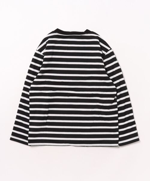 KRIFF MAYER Kid's Collection(クリフメイヤーキッズコレクション)の「裏ブロックフリースぽかぽかTシャツ(Tシャツ/カットソー・キッズ・ブラック/カーキ/グレー/ネイビー・120/130/140/150/160/170)」の5枚目の写真