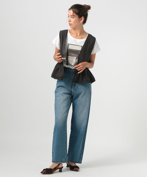 ギャザー2WAYベスト LEPSIM｜ギャザーWZIPベスト | Rakuten Fashion(楽天