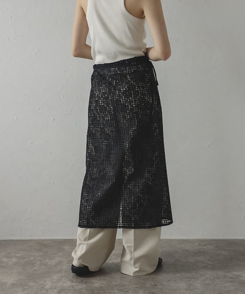 スパークルラップスカート / Sequined Wrap Skirt Sequined Wrap Skirt
