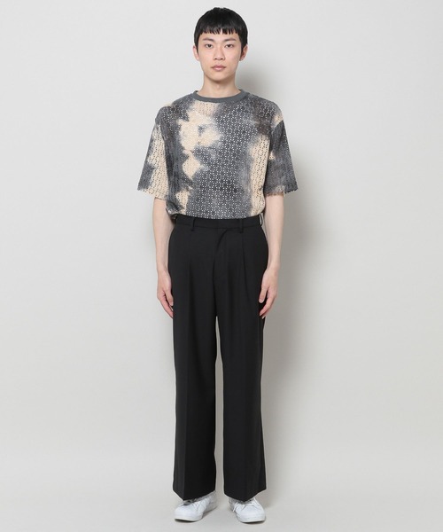 3.3 Field Trip (3.3フィールドトリップ)の「3.3 Field Trip/ワイドスラックスパンツ(スラックス・メンズ・ブラック/グレー・MEDIUM/LARGE)」の21枚目の写真