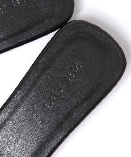 LEPSIM（レプシィム）の「キラキラギャザーミュール　130777（サンダル・レディース・シルバー/ブラック・MEDIUM/LARGE）」の19枚目の写真