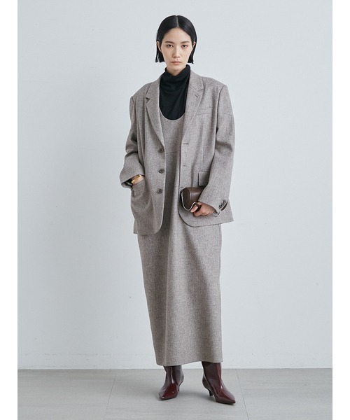 MIESROHE（ミースロエ）の「ツイードコクーンOP（ワンピース）」 - WEAR