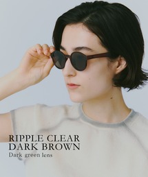 【Jugaad14】RIPPLE CLEAR dark brown