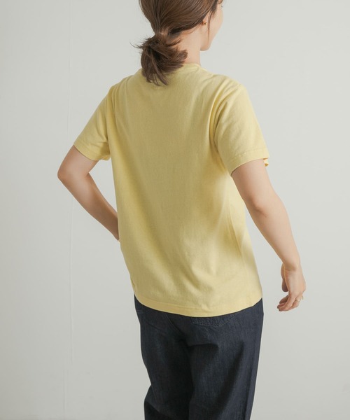 Lee（リー）の「Lee　LOGO HALF-SLEEVE T-SHIRTS（Tシャツ/カットソー・レディース・ホワイト系その他/イエロー系その他・MEDIUM）」の7枚目の写真