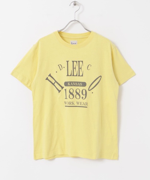 Lee（リー）の「Lee　LOGO HALF-SLEEVE T-SHIRTS（Tシャツ/カットソー・レディース・ホワイト系その他/イエロー系その他・MEDIUM）」の10枚目の写真