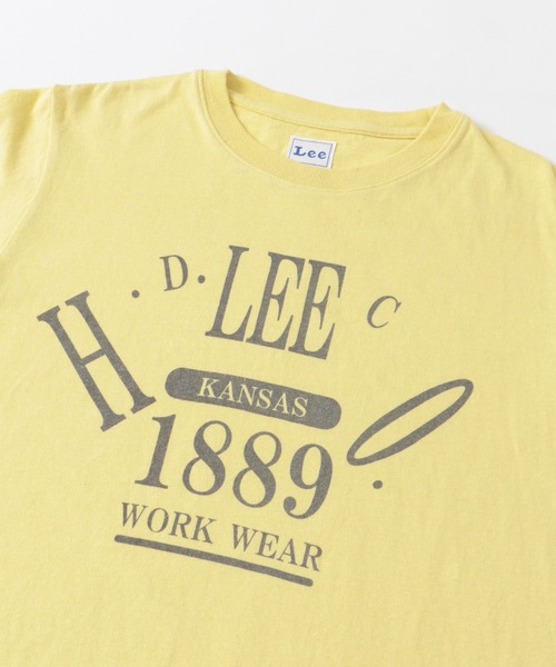 Lee（リー）の「Lee　LOGO HALF-SLEEVE T-SHIRTS（Tシャツ/カットソー・レディース・ホワイト系その他/イエロー系その他・MEDIUM）」の11枚目の写真