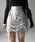 me+em selecti~[ZNgj́uy Cpnt z Xgbv_u{tFCNU[V[O~jXJ[g ^ strap double ribbon fake leather shirring mini skirtiXJ[gjvbVo[