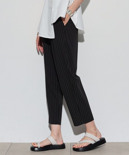 GALLEST（ギャレスト）の「イージーテーパードパンツ（その他パンツ・レディース・ベージュ系その他6/ブラック/チャコールグレー/ブラック系2・34/36/38/40）」の3枚目の写真