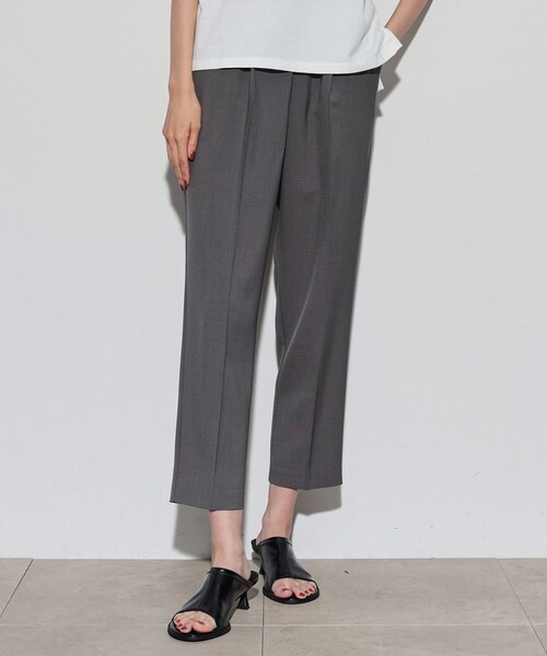 GALLEST（ギャレスト）の「イージーテーパードパンツ（その他パンツ・レディース・ベージュ系その他6/ブラック/チャコールグレー/ブラック系2・34/36/38/40）」の18枚目の写真