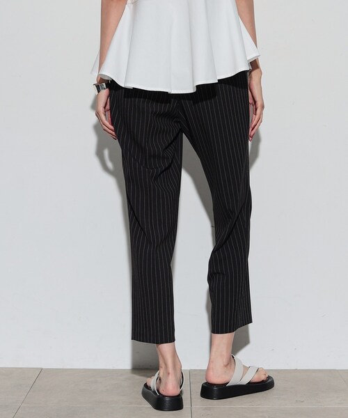 GALLEST（ギャレスト）の「イージーテーパードパンツ（その他パンツ・レディース・ベージュ系その他6/ブラック/チャコールグレー/ブラック系2・34/36/38/40）」の8枚目の写真