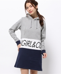 X-girl | SPORTY SWEAT DRESS(ワンピース)