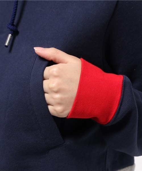 X-girl（エックスガール）の「SPORTY SWEAT DRESS（ワンピース・レディース・グリーン/ネイビー/アッシュ・1/2）」の5枚目の写真