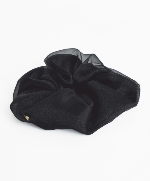 kiehtova（キエトヴァ）の「【kiehtova】organic shushu KTH1 ※（シュシュ・レディース・グレー/ブラック・FREE）」の5枚目の写真