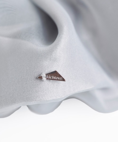 kiehtova（キエトヴァ）の「【kiehtova】organic shushu KTH1 ※（シュシュ・レディース・グレー/ブラック・FREE）」の14枚目の写真