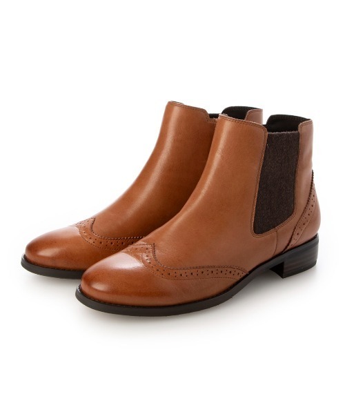 ing(イング)の「トラッドサイドゴアブーツ(ブーツ・レディース・ブラウン/ダークブラウン/ブラック・22.5cm/23cm/23.5cm/24cm/24.5cm)」の3枚目の写真