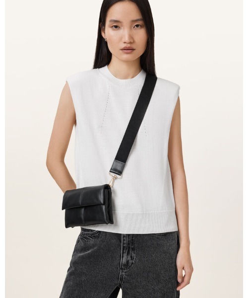 Aldo ◆ キルティング クロスバッグ + ウォレット兼用 Black キルティング ALDO(アルド) バッグ・カバン(レディース) - 海外