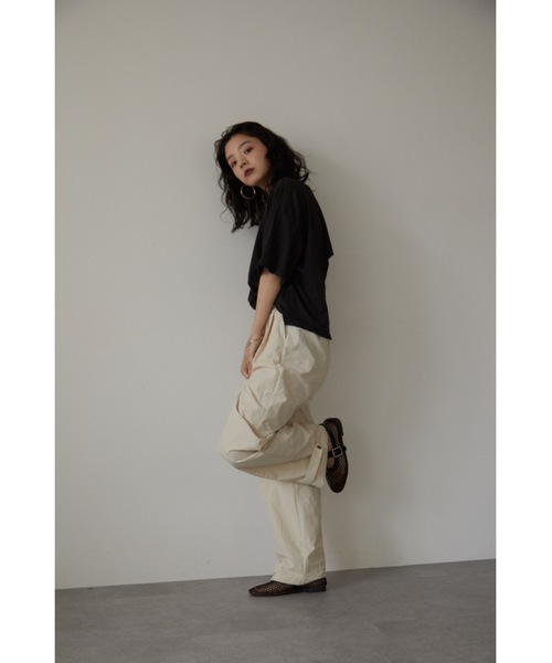 DRWCYS（ドロシーズ）の「2WAYコクーンパンツ（その他パンツ・レディース・アイボリー/ブラック・FREE）」の13枚目の写真