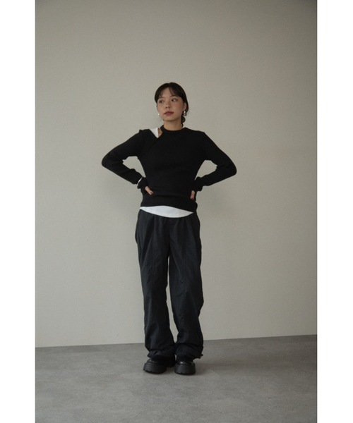 DRWCYS（ドロシーズ）の「2WAYコクーンパンツ（その他パンツ・レディース・アイボリー/ブラック・FREE）」の19枚目の写真