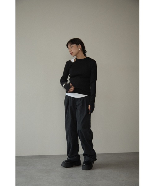 DRWCYS（ドロシーズ）の「2WAYコクーンパンツ（その他パンツ・レディース・アイボリー/ブラック・FREE）」の20枚目の写真