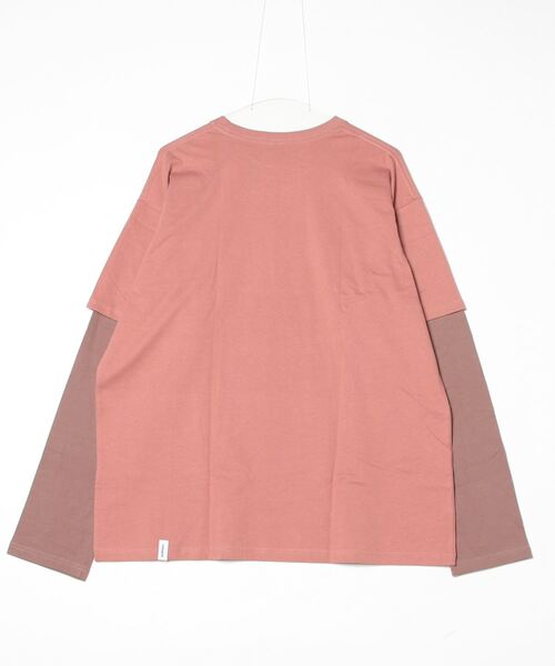 『mahagrid/マハグリッド』 SYMBOL LAYERED LS TEE/シンボルレイヤード長袖Ｔシャツ（Tシャツ/カットソー）｜MAHAGRID（マハグリッド）