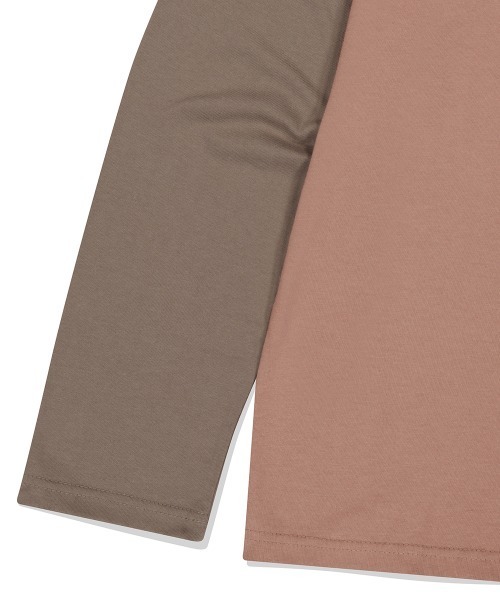 『mahagrid/マハグリッド』 SYMBOL LAYERED LS TEE/シンボルレイヤード長袖Ｔシャツ（Tシャツ/カットソー）｜MAHAGRID（マハグリッド）