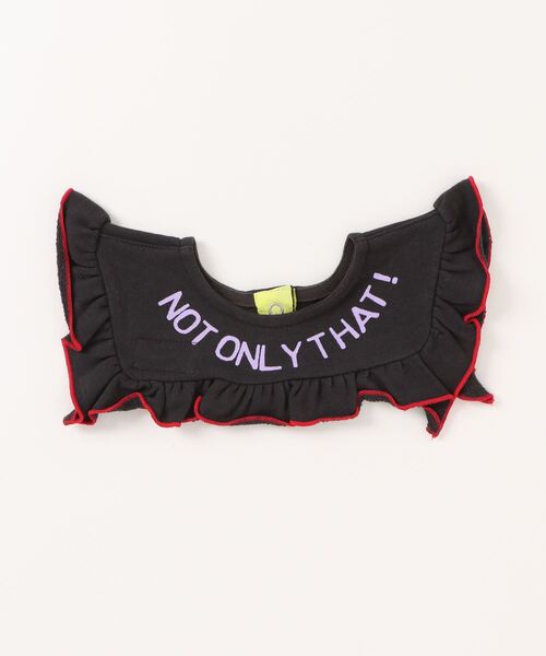 BIG FIELD（ビッグフィールド）の「ウラケスクエアカラー（付け襟・キッズ・チャコール/レッド・M/S）」の2枚目の写真