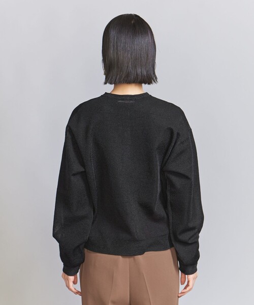 BEAUTY&YOUTH UNITED ARROWS（ビューティーアンドユースユナイテッドアローズ）の「ナイロン ブライトシアー クルーネック カーディガン（カーディガン/ボレロ・レディース・イエロー/ブラック/ライラック・FREE）」の18枚目の写真