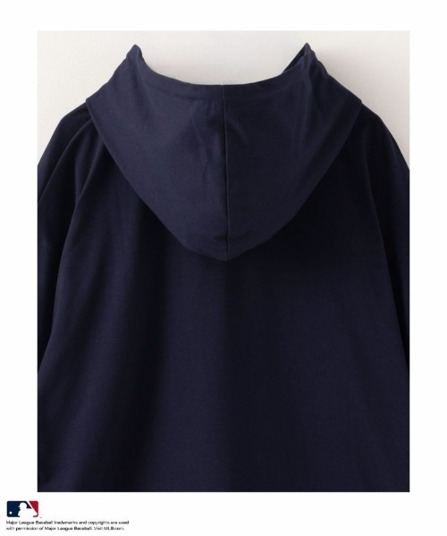 フェイクレイヤード ベロアパーカー セール】MLBフェイクレイヤードTパーカー（パーカー）｜MLB