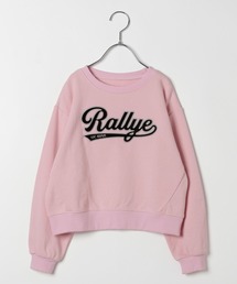 10C REPIPI（ジューシーレピピ）の「【10C REPIPI】ベロアカレッジワッペントップス（Tシャツ/カットソー・キッズ）」