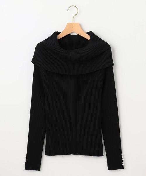 【セール】ELENAオフショル風 ニットプルオーバー（ニット/セーター）｜組曲（クミキョク）