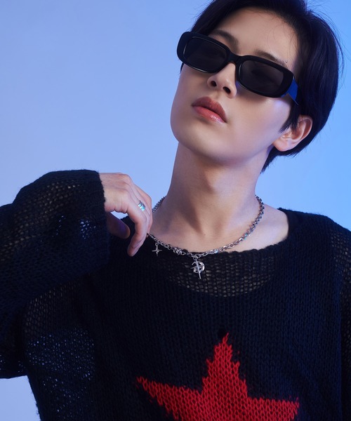 sedacle(セダクル)の「クロスチェーンネックレス(ネックレス・メンズ・シルバー・FREE)」の2枚目の写真