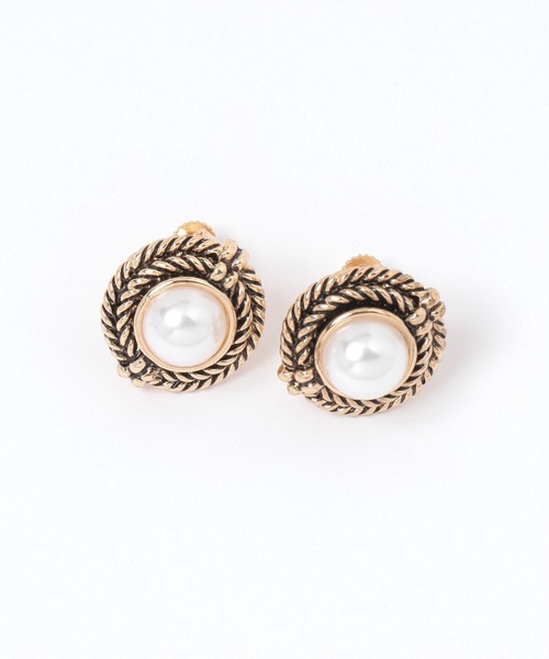 niko and...(ニコアンド)の「モチーフメタルコンビイヤリング(イヤリング・レディース・イエロー/ブラック/グレー・0)」の3枚目の写真