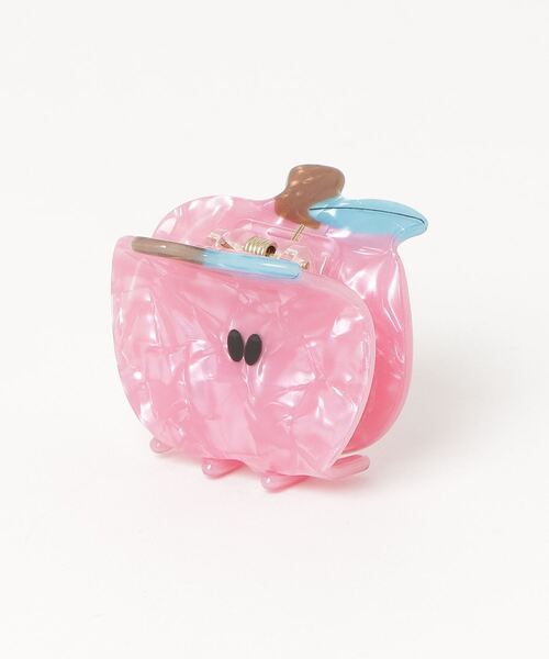 セール】【HIKA】ピンクアップルヘアクリップ（バレッタ/ヘアクリップ