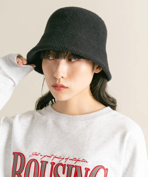 KBF（ケイビーエフ）の「シャギーベルHAT（ハット・レディース・ベージュ系その他/ブラウン/ブラック・ONE）」の8枚目の写真