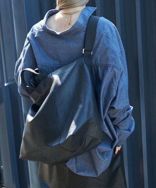 Firsthand/ファーストハンド 2WAY Leather Messenger Bag / 2WAYレザー