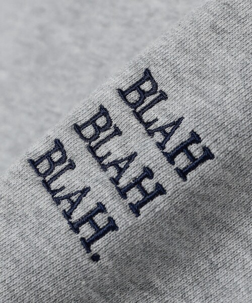 SHIPS any（シップス エニィ）の「SHIPS any: BLAH BLAH BLAH. ワンポイント 刺繍 ラグラン ルーズ スウェット◇（スウェット・メンズ・ブラック/ネイビー/グレー・MEDIUM/LARGE/X-LARGE）」の12枚目の写真