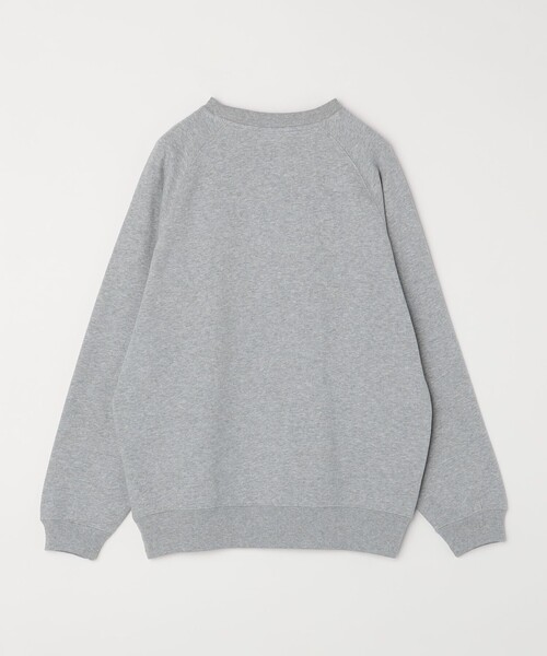 SHIPS any（シップス エニィ）の「SHIPS any: BLAH BLAH BLAH. ワンポイント 刺繍 ラグラン ルーズ スウェット◇（スウェット・メンズ・ブラック/ネイビー/グレー・MEDIUM/LARGE/X-LARGE）」の8枚目の写真