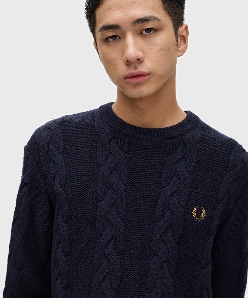 セール】Chunky Cable Knit Jumper／チャンキーケーブルセーター