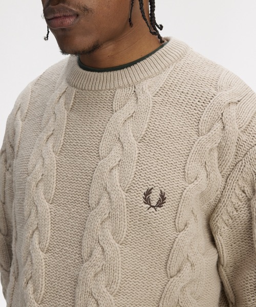 セール】Chunky Cable Knit Jumper／チャンキーケーブルセーター